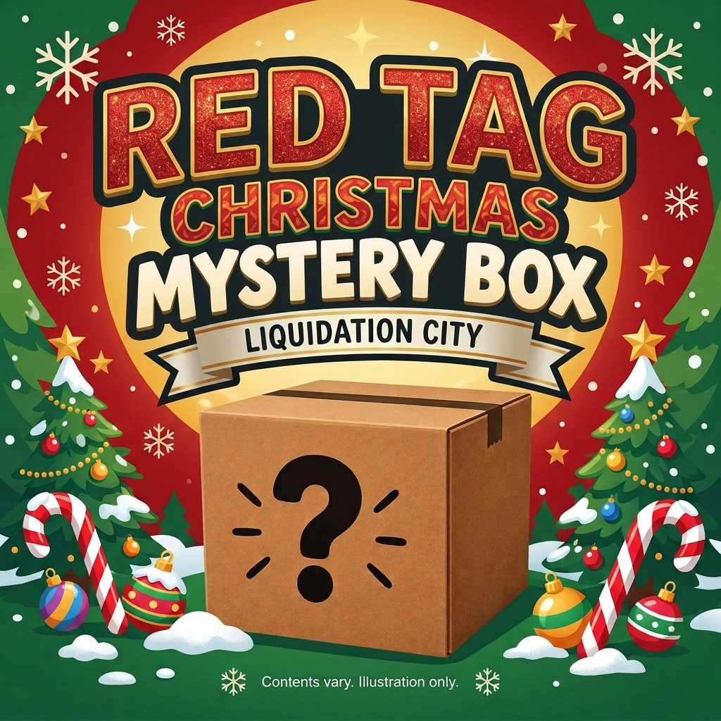 Red Tag Christmas Mystery Box by Liquidation City